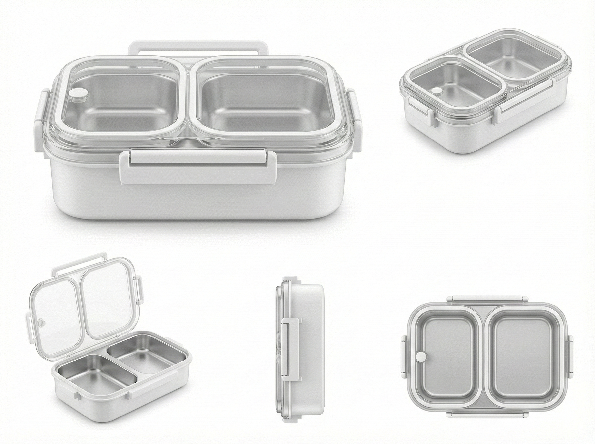 Bestore Compact Leak-Proof Bento Lunch Box (950 ml)
